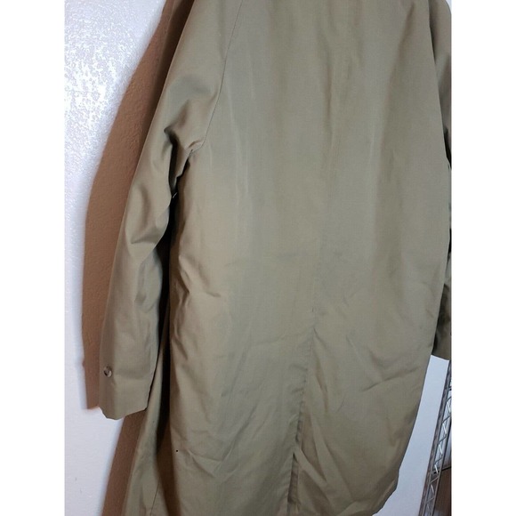 LONDON FOG By Reeves Maincoats Calibre Cloth Trench Alpaca Blend Liner 46 Long - Picture 6 of 16